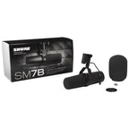 Shure SM7B XLR Cardioid Dynamic Studio Microphone(SHR-SM7B) - 4