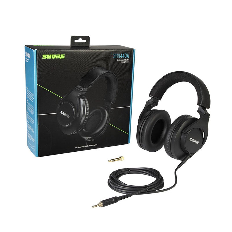 Shure SRH440A Professional Closed Back Studio Headphones(SRH440A) - 3