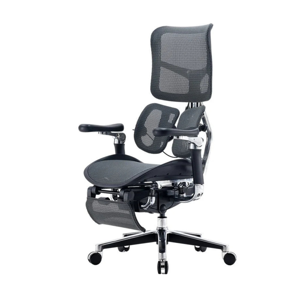 Sihoo Doro S300 Ergonomic Office Chair with Footrest - Black(S300-B101-JT) - 3