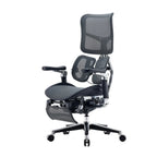 Sihoo Doro S300 Ergonomic Office Chair with Footrest - Black(S300-B101-JT) - 3