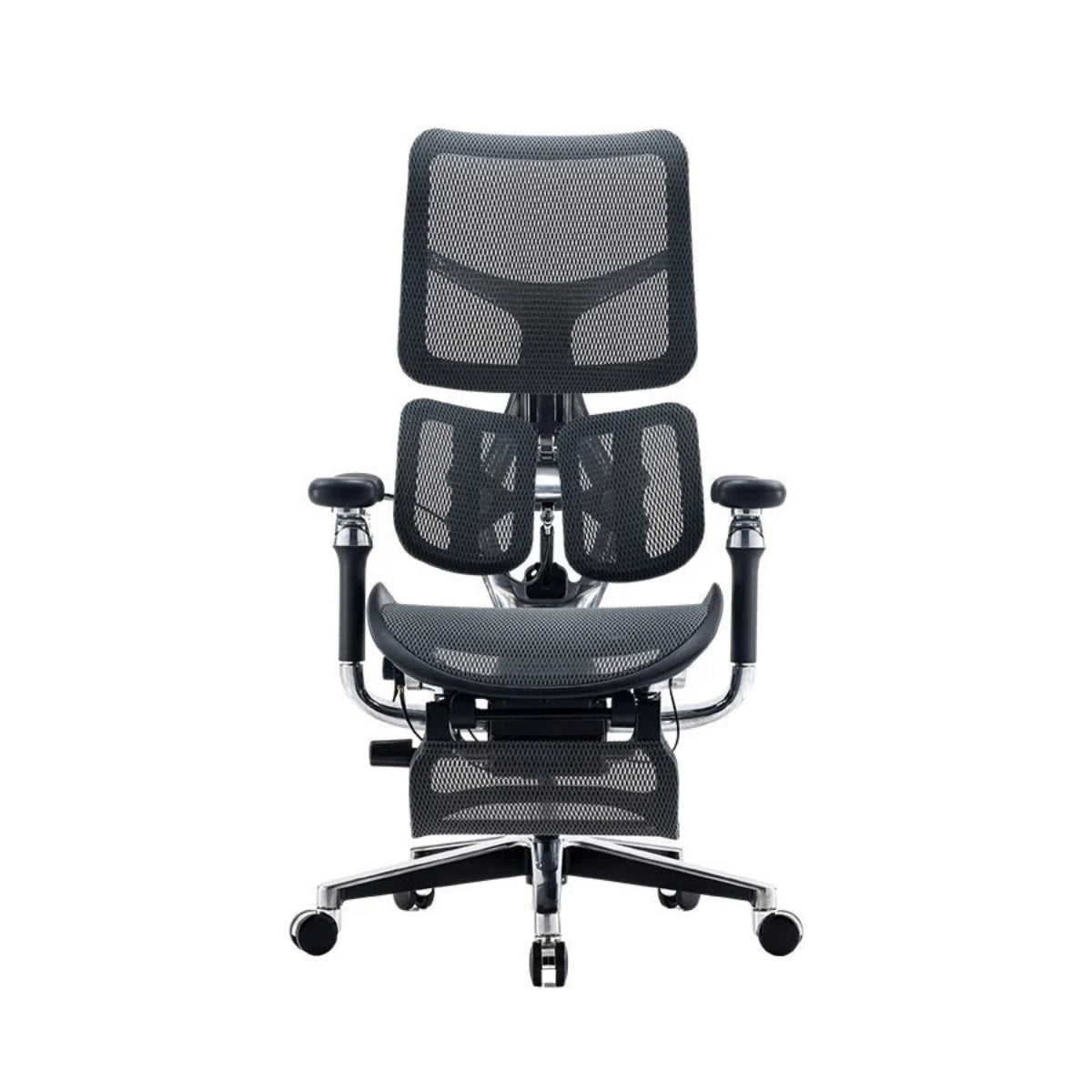 Sihoo Doro S300 Ergonomic Office Chair with Footrest - Black(S300-B101-JT) - 1