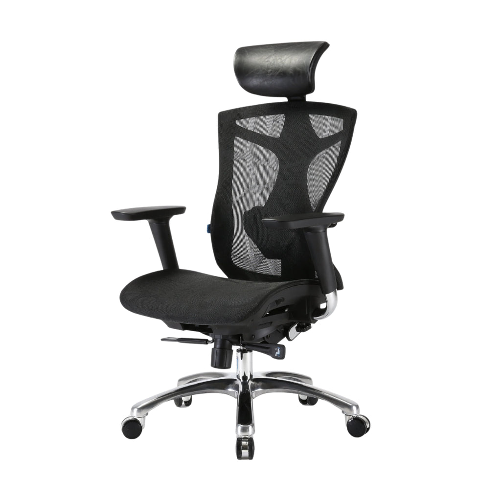 Sihoo V1 Ergonomic Office Chair - Black(V1-001) - 2