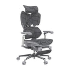 Sihoo Xallking X5 Pro Ergonomic Gaming Chair - White Frame with Grey Mesh(X5PRO-402-JT) - 1