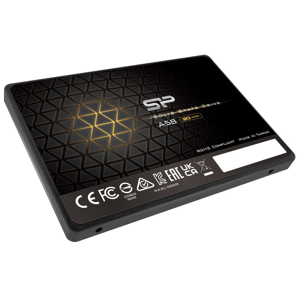 Silicon Power Ace A58 128GB 2.5" SATA III 3D NAND SSD(SP128GBSS3A58A25) - 2