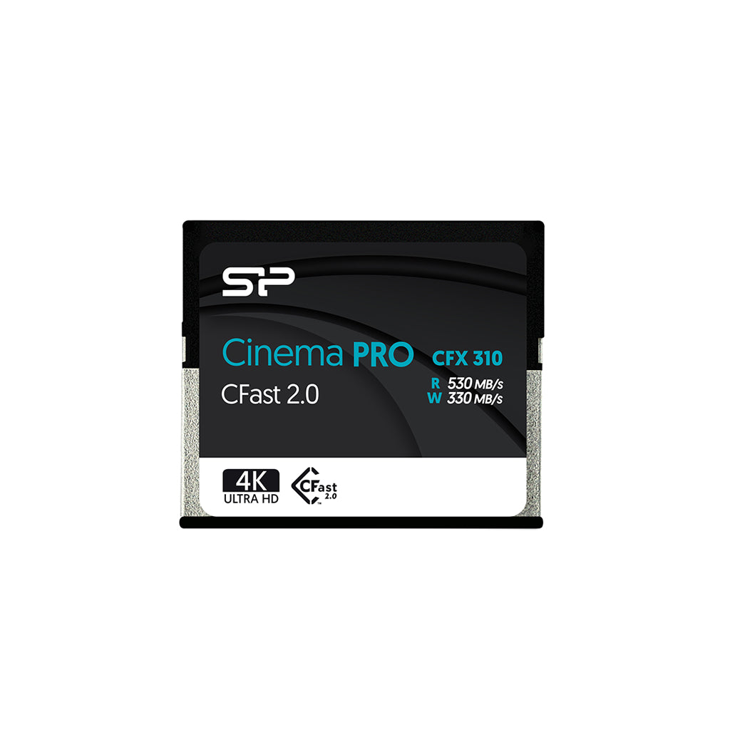 Silicon Power Cinema Pro 128GB CFast 2.0 Memory Card(SP128GICFX311NV0BM) - 1