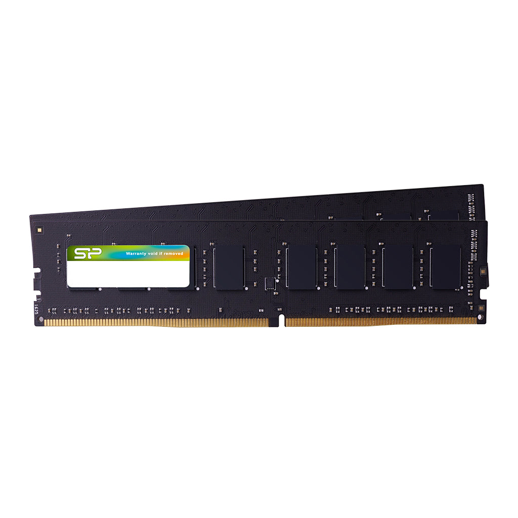 Silicon Power 16GB (2x 8GB) DDR4 2666MHz UDIMM Memory(SP016GBLFU266X22) - 1