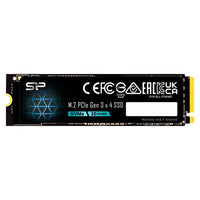 Silicon Power P34A60 256GB PCIe 3.0 NVMe M.2 SSD - SZ256GBP34A60M28AU(SZ256GBP34A60M28AU) - 1