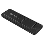 Silicon Power PX10 512GB USB-C Portable SSD - Black(SZ512GBPSDPX10CKAU) - 1