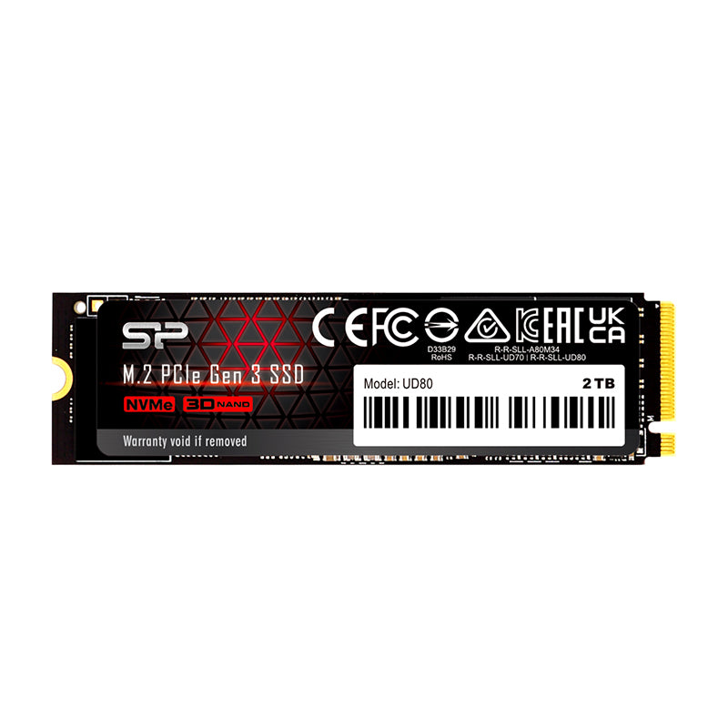 Silicon Power UD80 1TB NVMe M.2 PCIe Gen 3x4 SSD(SP01KGBP34UD8005) - 5
