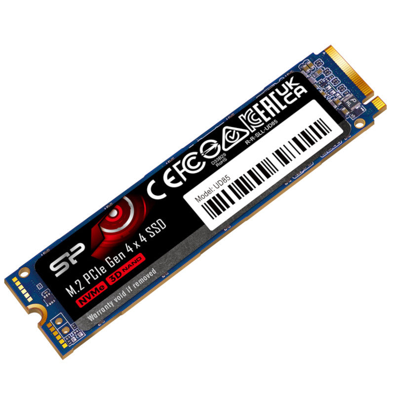 Silicon Power UD85 1TB M.2 NVMe PCIe Gen 4.0 SSD(SP01KGBP44UD8505) - 2