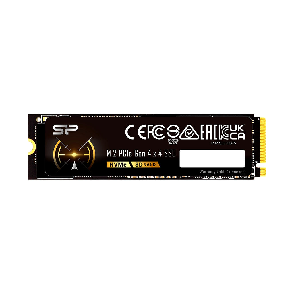 Silicon Power US75 1TB NVMe PCIe 4.0 M.2 SSD - SZ01KGBP44US7505AU(SZ01KGBP44US7505AU) - 1