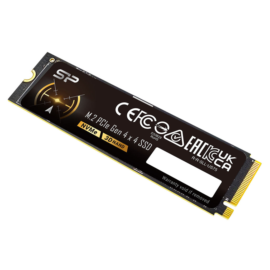 Silicon Power US75 4TB PCIe 4.0 NVMe M.2 SSD - SZ04KGBP44US7505AU(SZ04KGBP44US7505AU) - 5