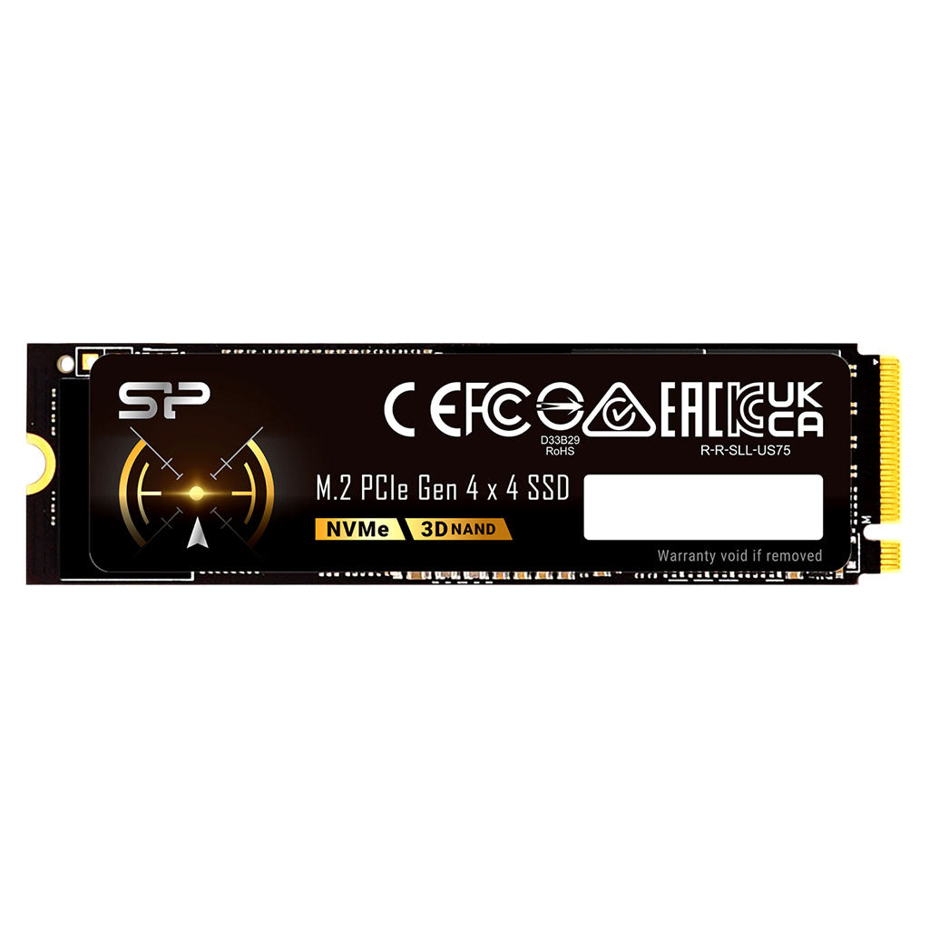 Silicon Power US75 4TB PCIe 4.0 NVMe M.2 SSD - SZ04KGBP44US7505AU(SZ04KGBP44US7505AU) - 1