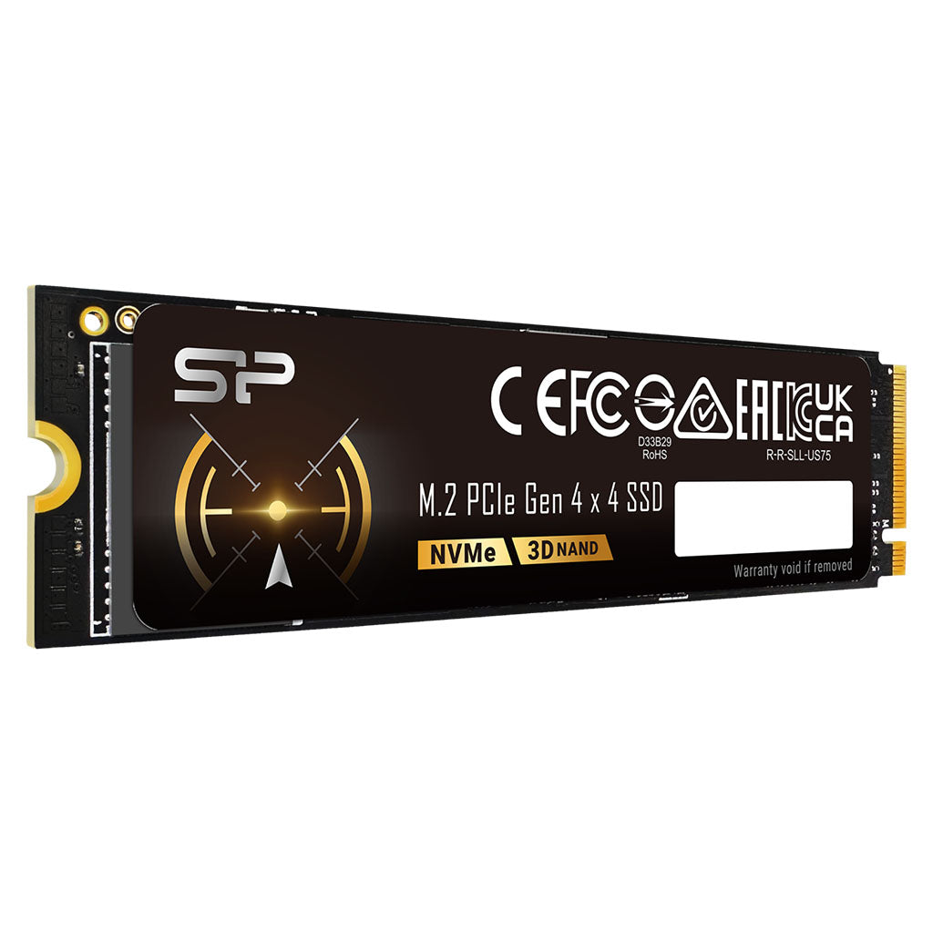 Silicon Power US75 4TB PCIe 4.0 NVMe M.2 SSD - SZ04KGBP44US7505AU(SZ04KGBP44US7505AU) - 3