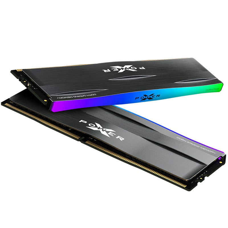Silicon Power XPOWER Zenith RGB 16GB (2x 8GB) DDR4 3200MHz Desktop Memory(SP016GXLZU320BDD) - 3