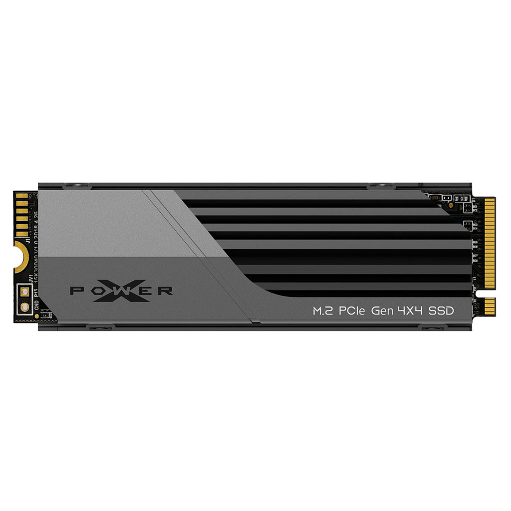 Silicon Power XS75 1TB PCIe 4.0 NVMe M.2 SSD w/ Heatsink - SZ01KGBP44XS75S5AU(SZ01KGBP44XS75S5AU) - 1