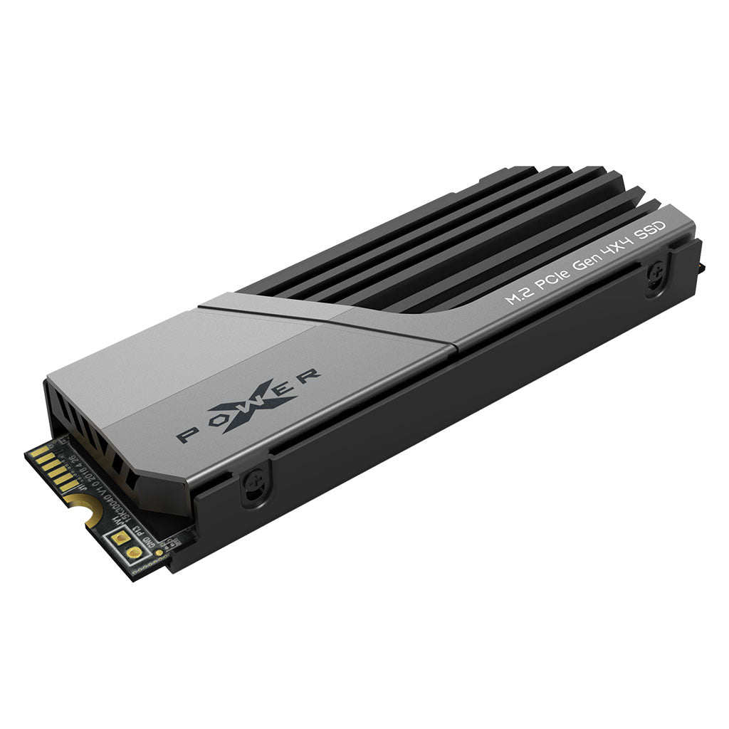 Silicon Power XS75 1TB PCIe 4.0 NVMe M.2 SSD w/ Heatsink - SZ01KGBP44XS75S5AU(SZ01KGBP44XS75S5AU) - 2