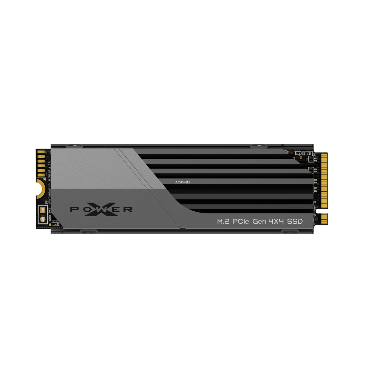 Silicon Power XS75 2TB PCIe Gen4 x4 NVMe M.2 SSD w/ Heatsink - PS5 Compatible(SP02KGBP44XS75S5) - 1
