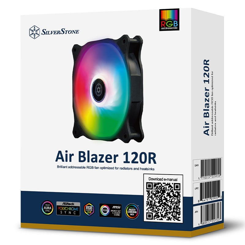 SilverStone Air Blazer 120R 120mm ARGB PWM Case Fan(SST-AB120R-ARGB) - 5