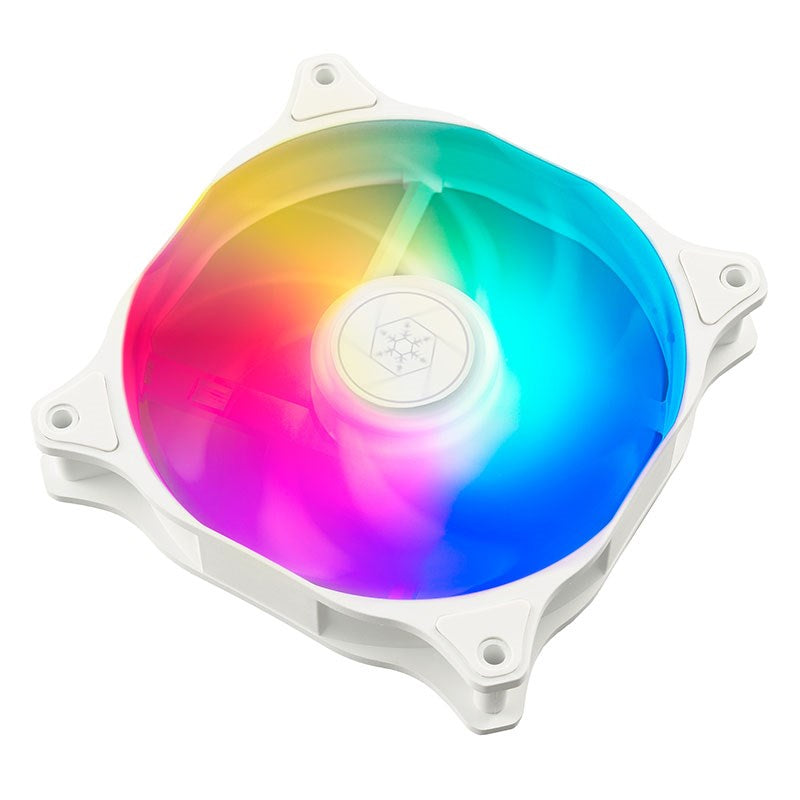 SilverStone Air Blazer 120R 120mm ARGB PWM Case Fan - White(SST-AB120RW-ARGB) - 4