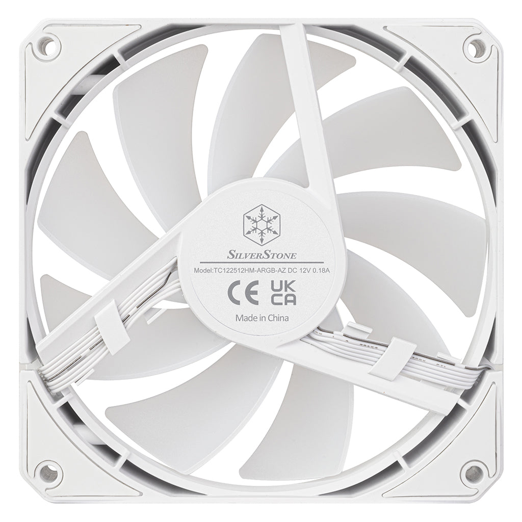SilverStone Air Nexus 120 ARGB 120mm White Fans - 3 Pack(SST-AN120W-ARGB-3PK) - 8