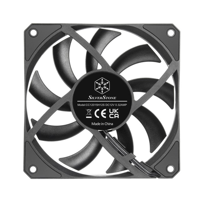 SilverStone Air Slimmer 120 Enhanced Performance Slim Case PWM Fan(SST-AS120B) - 2