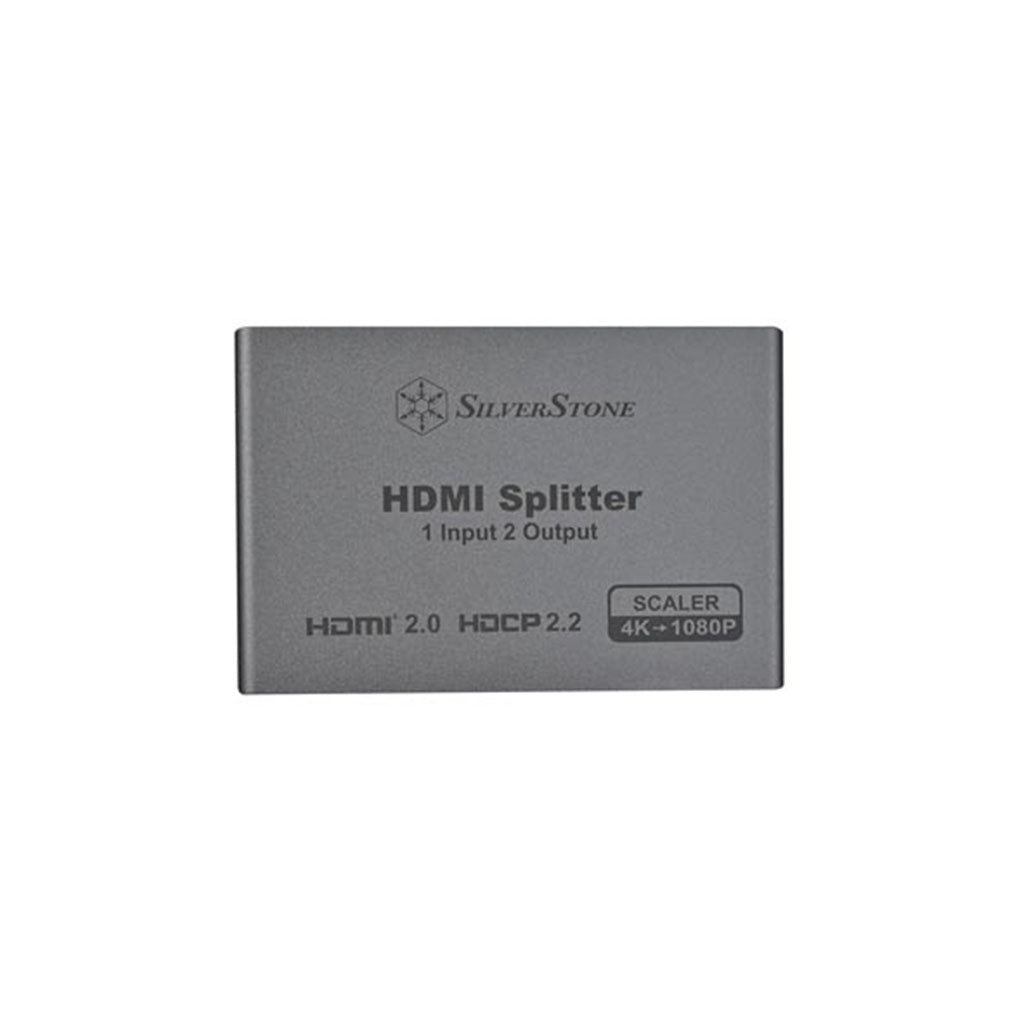 SilverStone HS12 HDMI 2.0 Splitter 1 In 2 Out HDCP 2.2 4K 60Hz HDR10(SST-HS12) - 2
