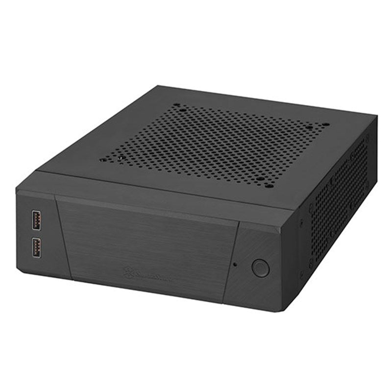 SilverStone Milo ML10 Compact Modular Mini ITX Case - Black(SST-ML10) - 1