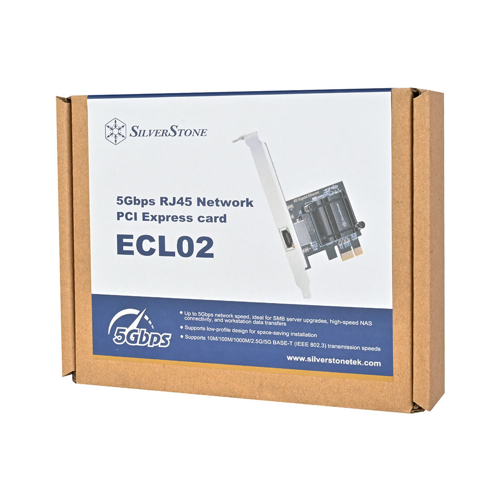 Silvertone ECL02 5Gbps RJ45 Network PCI Express Card(SST-ECL02) - 9