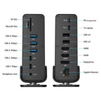 Simplecom CHT815 15-in-1 USB-C 4K Triple Display MST Docking Station with Dual HDMI DP(CHT815) - 5