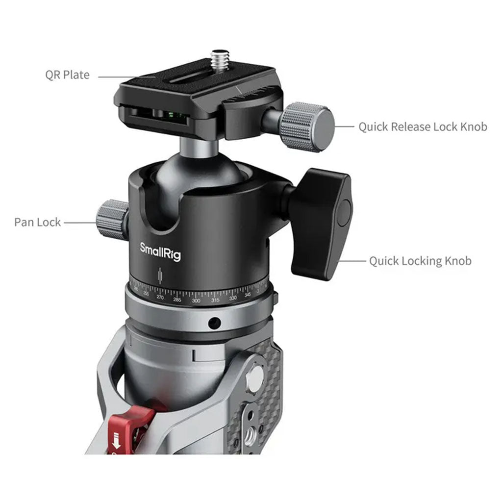 SmallRig Carbon Fiber Photography Monopod(5564) - 2