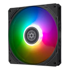 SilverStone Air Slimmer 140 ARGB Slim Case Fan(SST-AS140B-ARGB) - 1