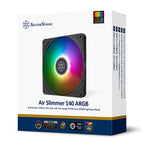 SilverStone Air Slimmer 140 ARGB Slim Case Fan(SST-AS140B-ARGB) - 6