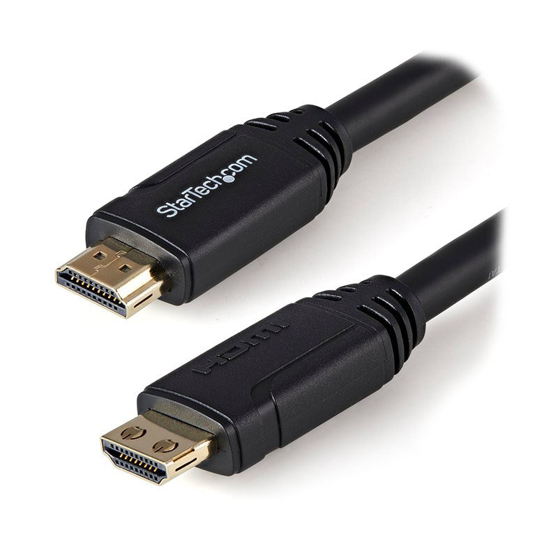 StarTech 3m Certified HDMI 2.0 Cable w/ Gripping Connectors 4K 60Hz(HDMM3MLP) - 1