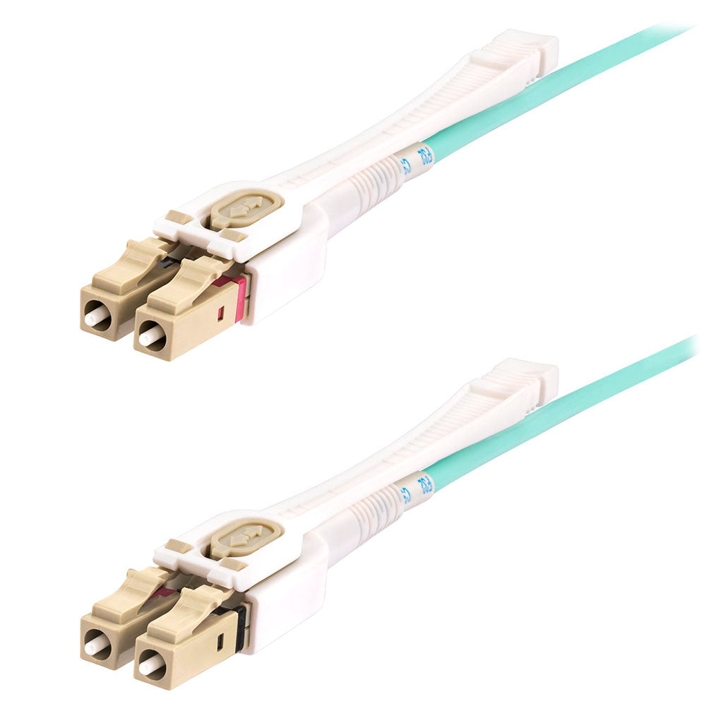 StarTech 10m OM4 LC to LC Multimode Fiber Optic Cable(450FBLCLC10PP) - 1