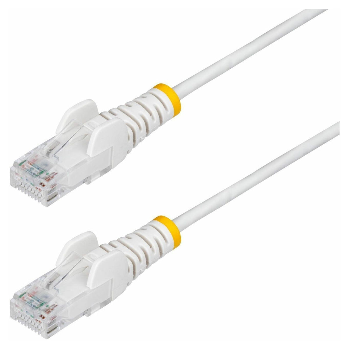 StarTech 1.5m Cat6 Snagless Patch Cord Ethernet Cable - White(N6PAT150CMWHS) - 1