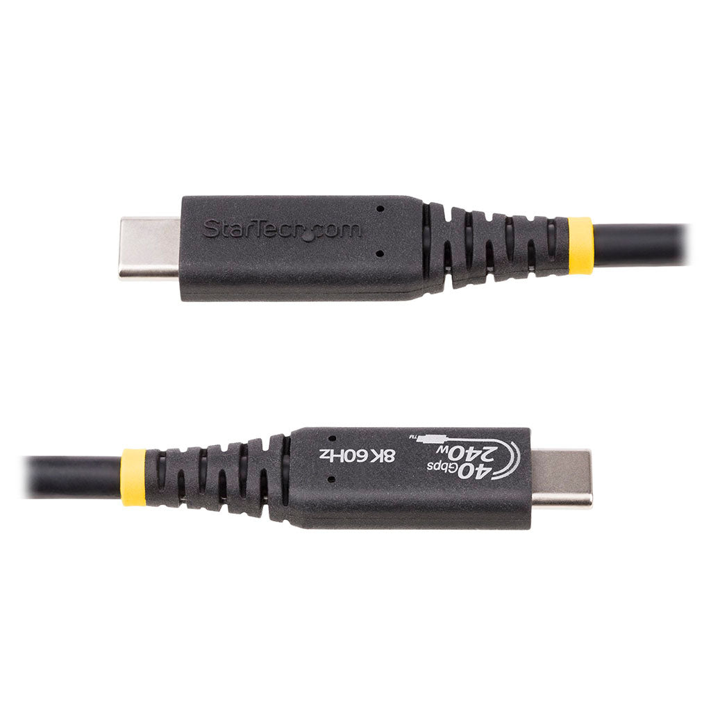 StarTech 1m 40Gbps USB-IF Certified USB-C to USB-C Cable(1M-40G-USB4-CABLE) - 3