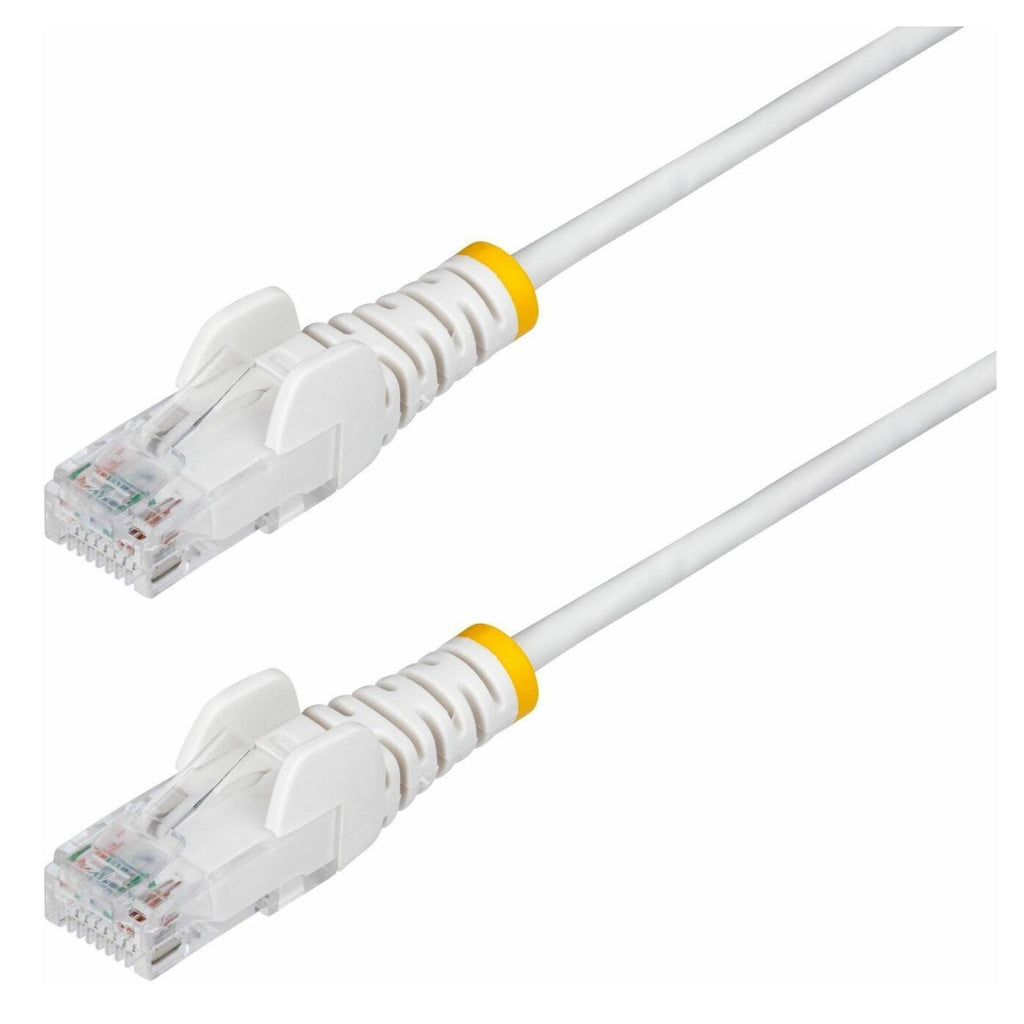 StarTech 1m Cat6 Snagless Patch Cord Ethernet Cable - White(N6PAT100CMWHS) - 1