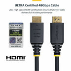StarTech 1m Premium 8k Ultra High Speed Certified HDMI 2.1 Male to Male Cable(HDMI21-CBL-8K60-1M) - 4