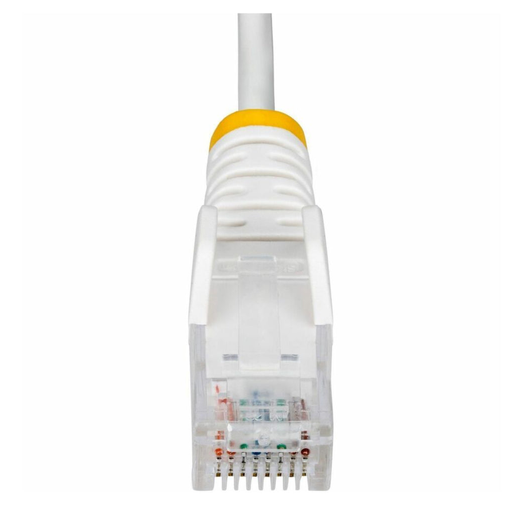 StarTech 2.5m Cat6 Snagless Patch Cord Ethernet Cable - White(N6PAT250CMWHS) - 3