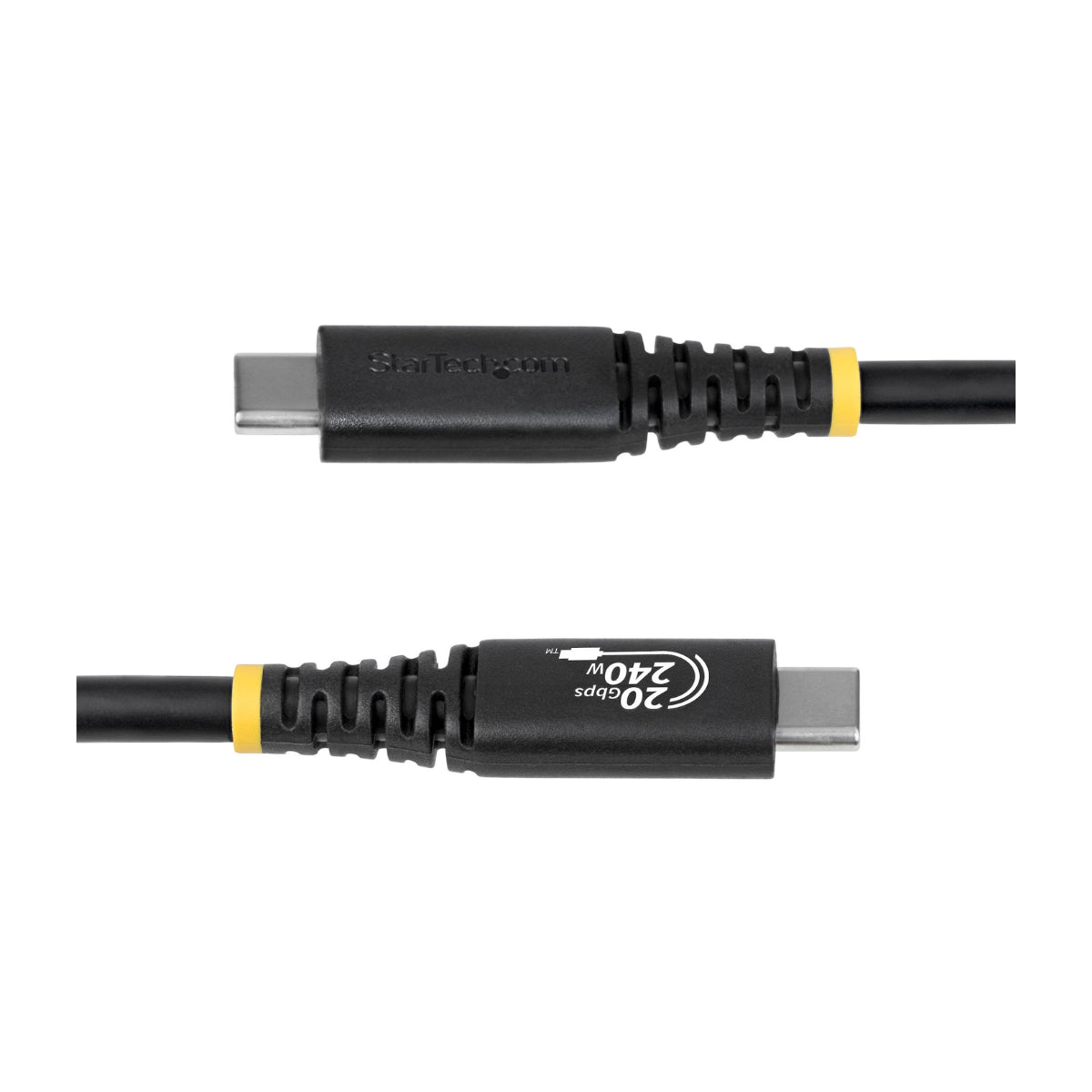 StarTech 2m 240W USB4 Thunderbolt 4 USB-C to USB-C Cable - USB-IF Certified(CC2M20GUSB4TP) - 3