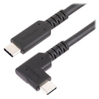 StarTech 2m Right-Angled USB-C to USB-C Cable(RUSB315CC2MBR) - 1