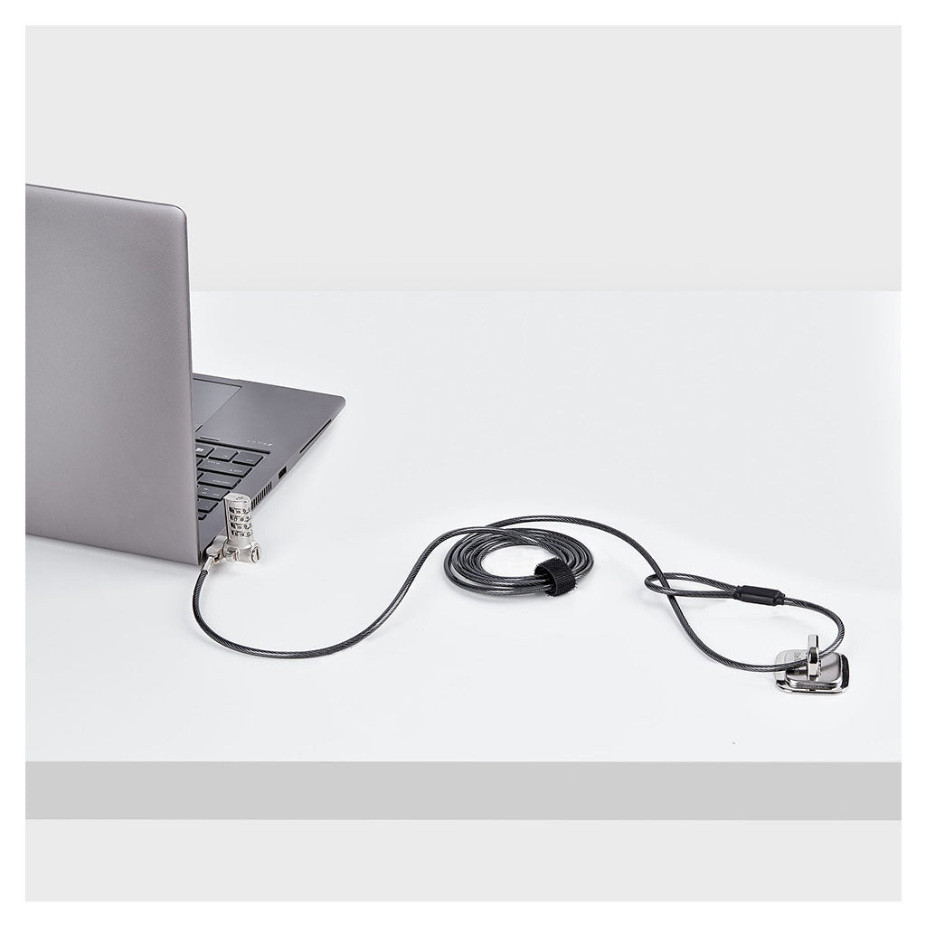 StarTech 2m Universal Security Cable Laptop Lock(UNIVC4D-LAPTOP-LOCK) - 6