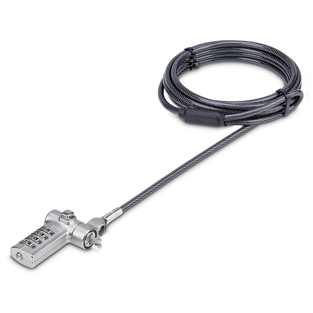 StarTech 2m Universal Security Cable Laptop Lock(UNIVC4D-LAPTOP-LOCK) - 1