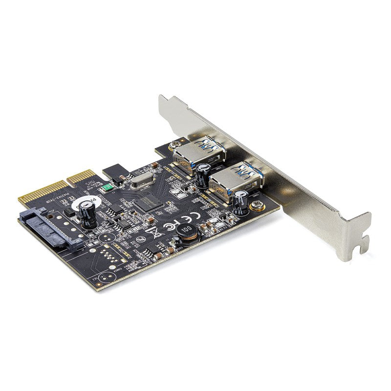StarTech 2-Port USB-A 3.2 Gen2 10Gbps PCIe Expansion Card(PEXUSB312A3) - 2