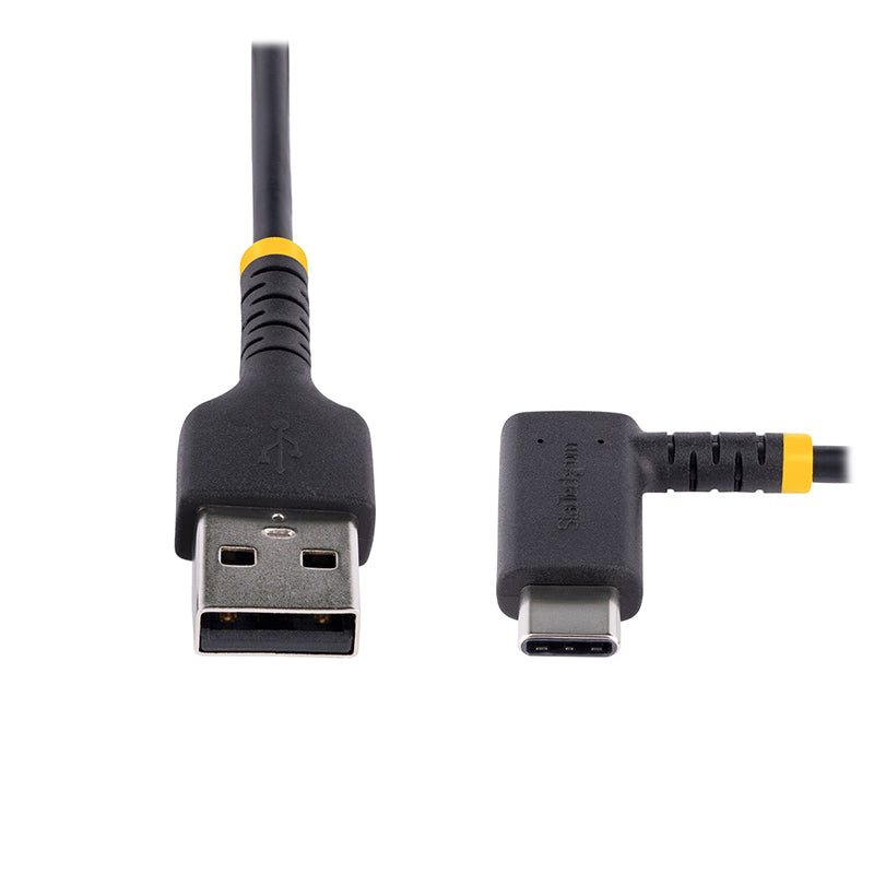 StarTech 3ft (1m) USB-A to USB-C Right Angle Charging Cable(R2ACR-1M-USB-CABLE) - 3