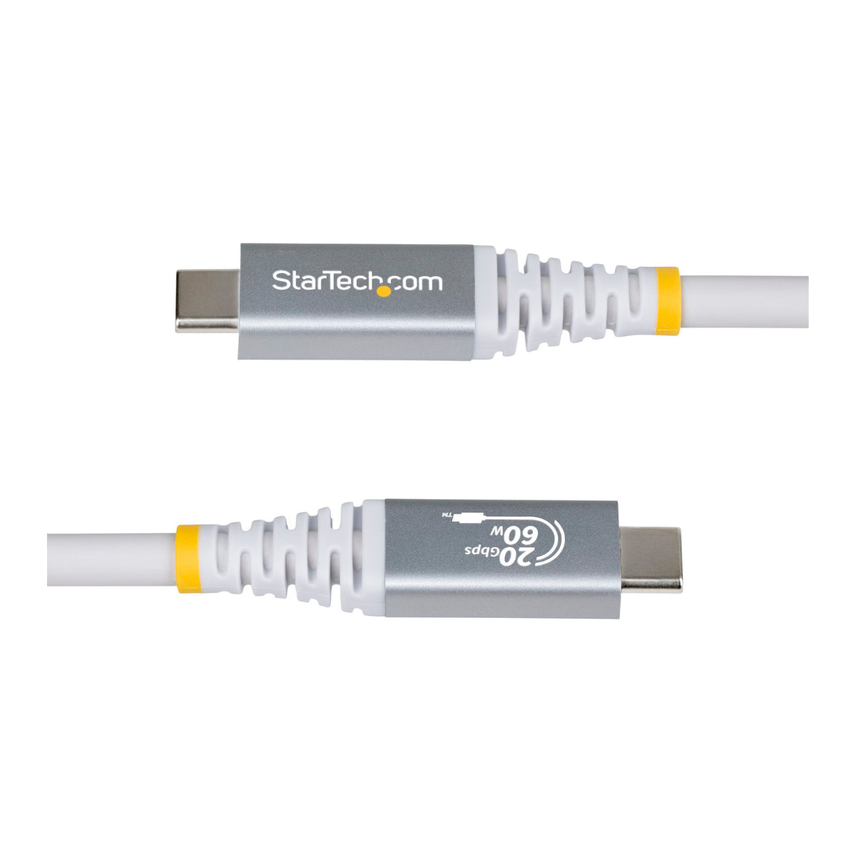 StarTech 3m 60W USB4 Thunderbolt 4 USB-C to USB-C Cable - USB-IF Certified(CC3M20GUSB4CXW) - 3