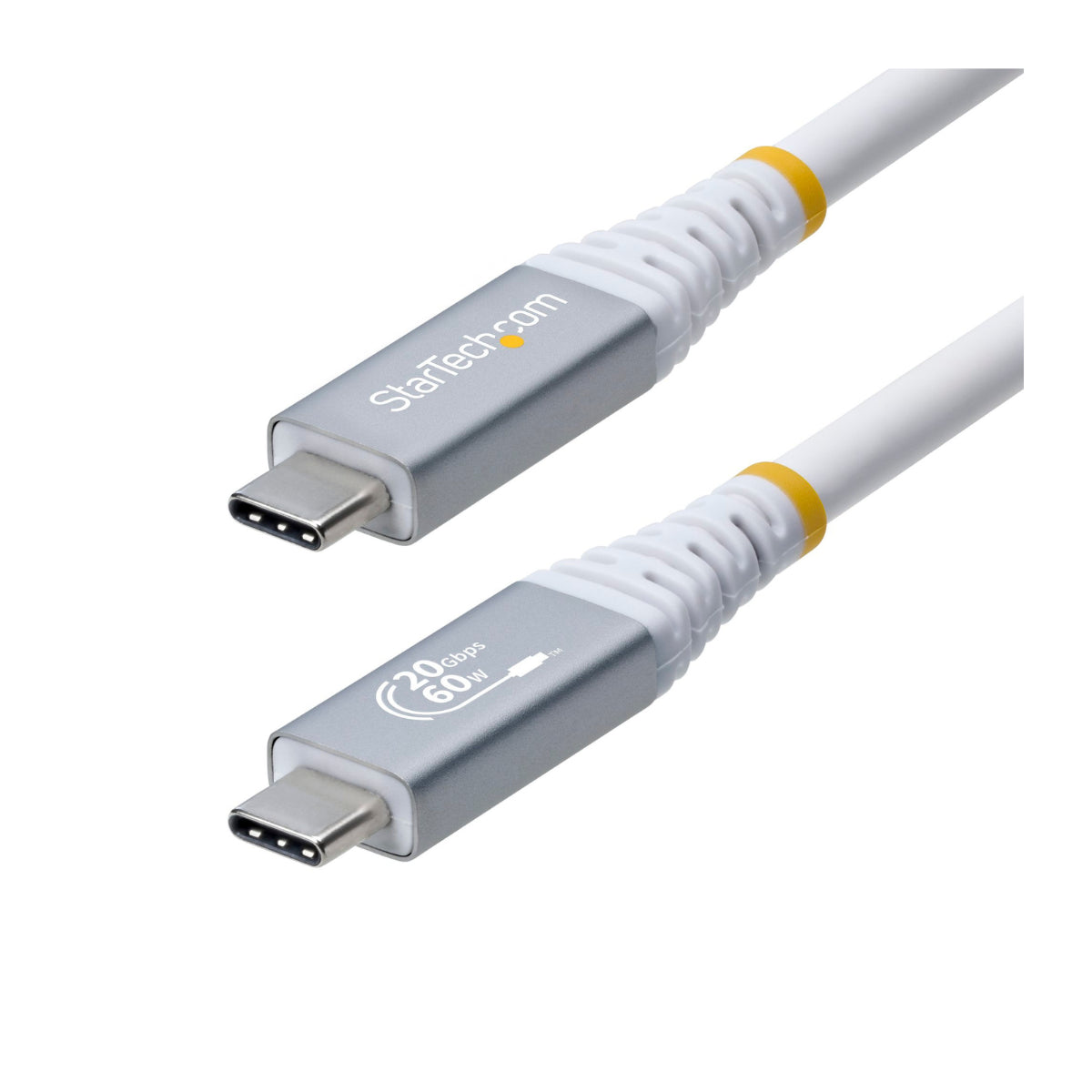 StarTech 3m 60W USB4 Thunderbolt 4 USB-C to USB-C Cable - USB-IF Certified(CC3M20GUSB4CXW) - 1