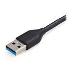StarTech 11" 4-Port USB 3.0 Hub 5Gbps(HB30AM4AB) - 3