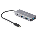 StarTech 4 Port USB C Hub 10Gbps, USB-C to 3xUSB-A/1xUSB-C, Bus Powered(HB31C3A1CB) - 1